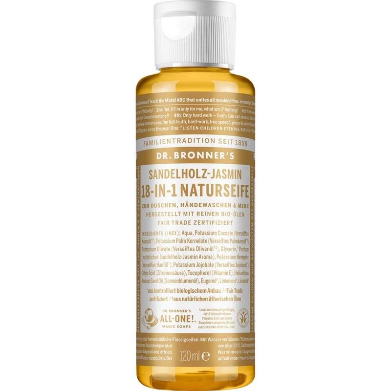 DR.BRONNERS 18in1 NATURSEIFE flü.Sandelholz-Jasmin