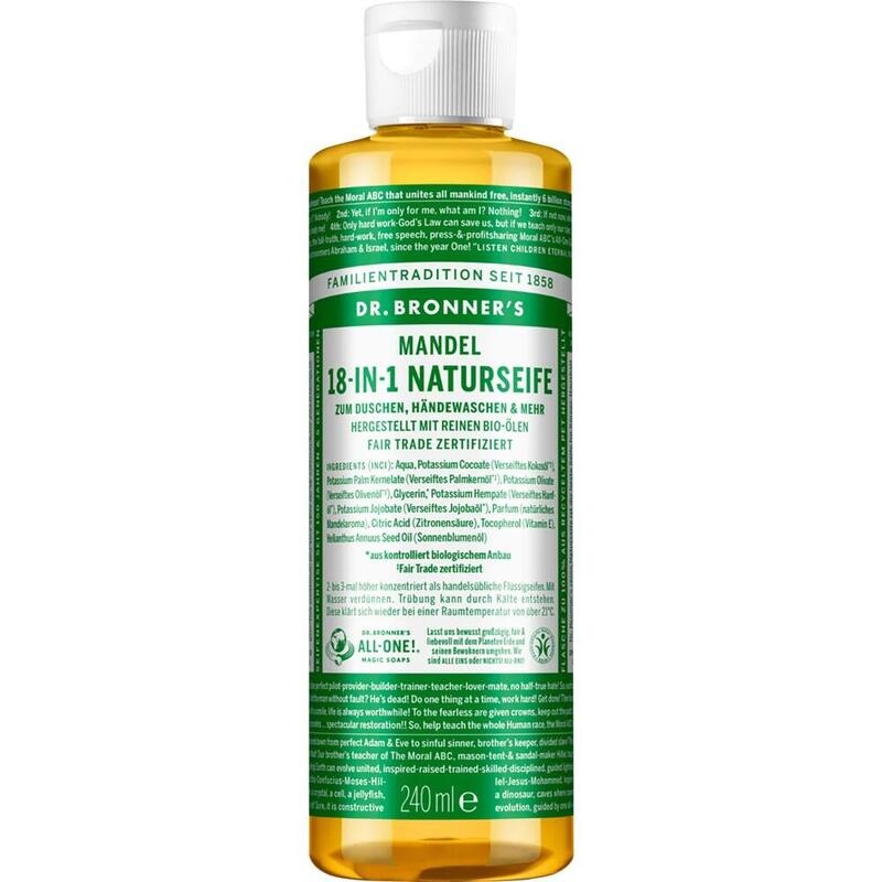 DR.BRONNERS 18in1 NATURSEIFE flüssig Mandel
