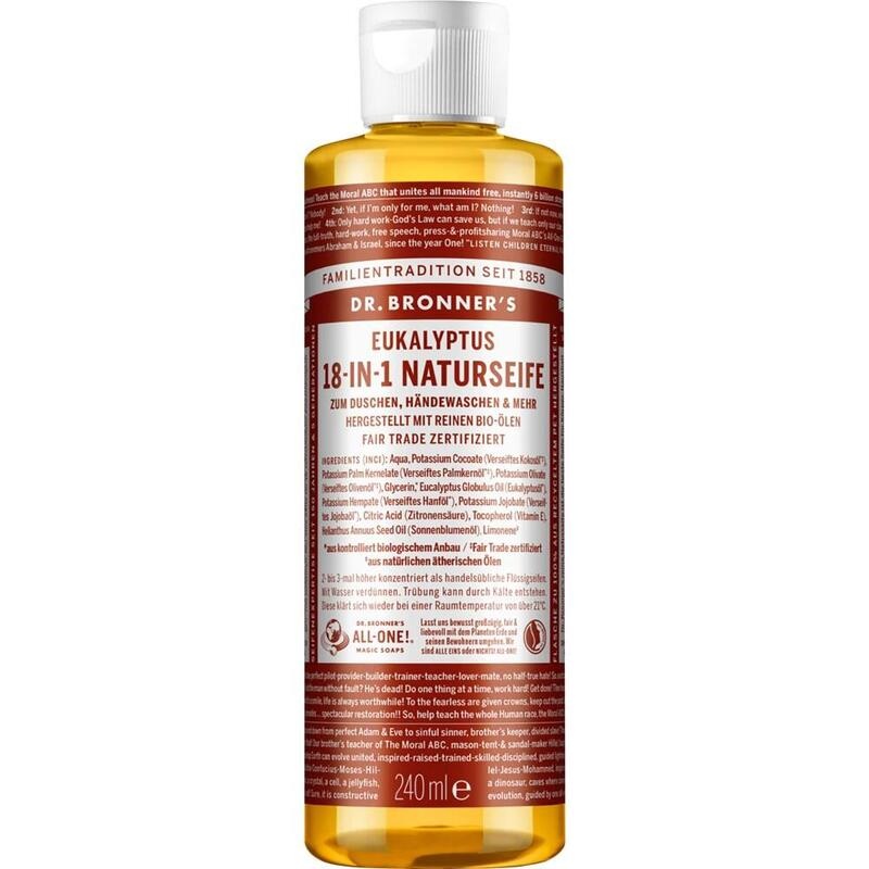 DR.BRONNERS 18in1 NATURSEIFE flüssig Eukalyptus