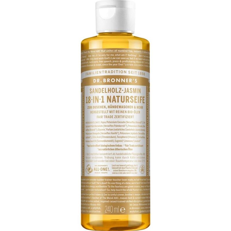 DR.BRONNERS 18in1 NATURSEIFE flü.Sandelholz-Jasmin