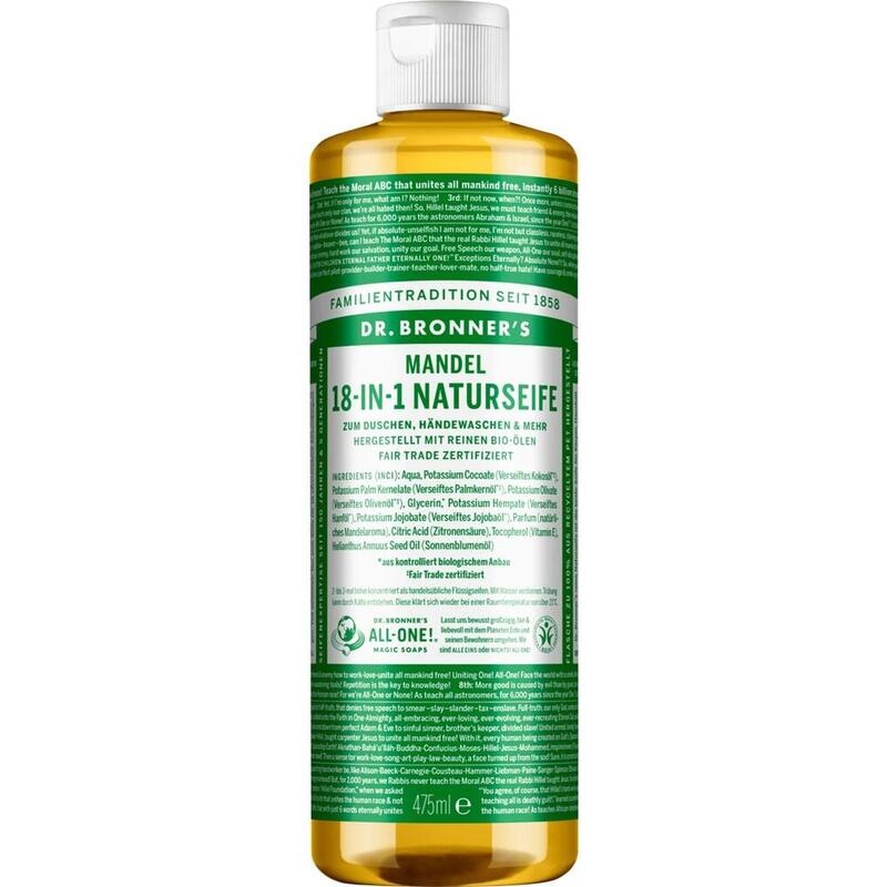 DR.BRONNERS 18in1 NATURSEIFE flüssig Mandel