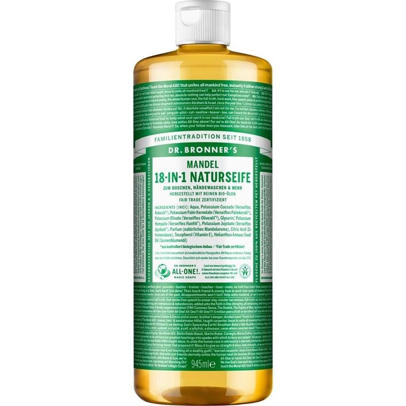 DR.BRONNERS 18in1 NATURSEIFE flüssig Mandel
