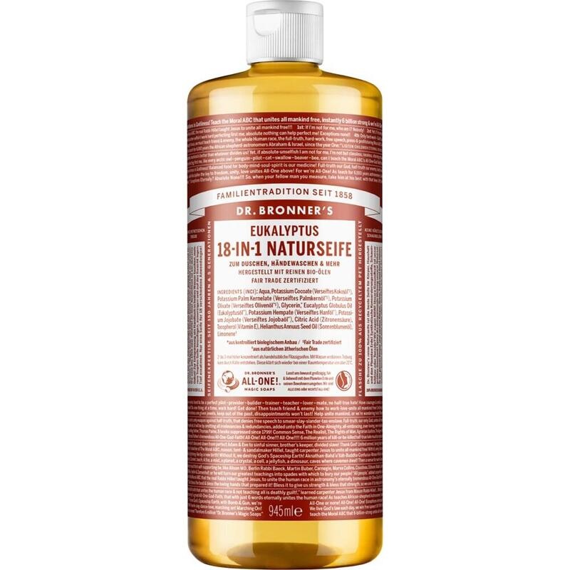 DR.BRONNERS 18in1 NATURSEIFE flüssig Eukalyptus