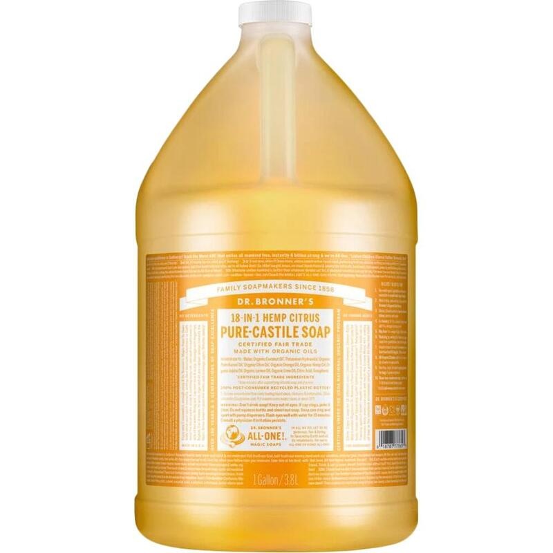 DR.BRONNERS 18in1 NATURSEIFE flüssig Zitrus-Orange