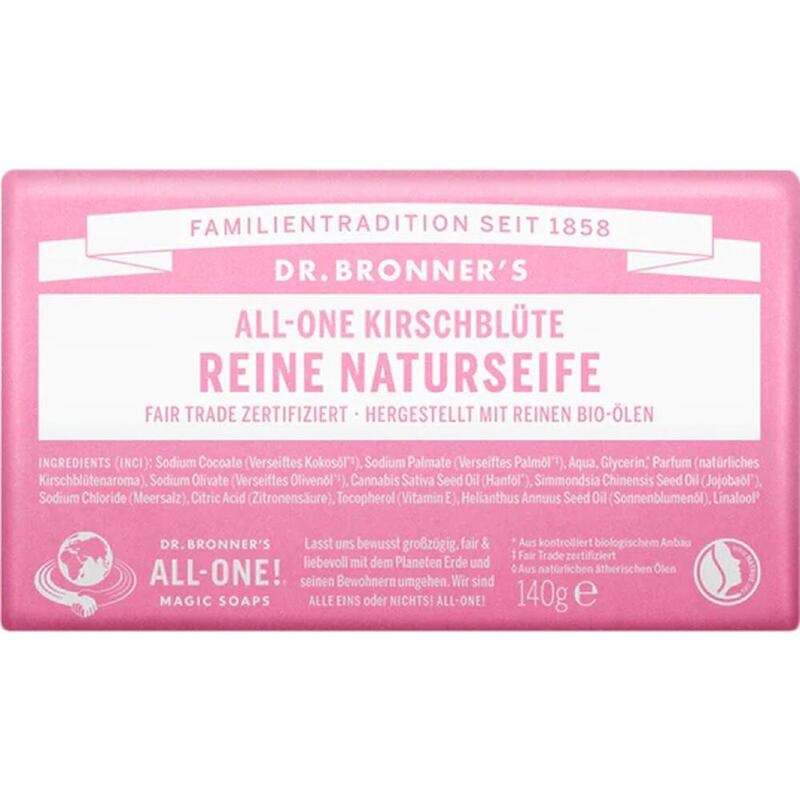 DR.BRONNERS reine NATURSEIFE Kirschblüte