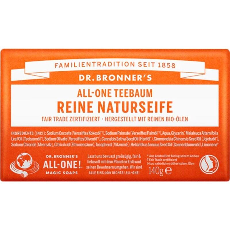 DR.BRONNERS reine NATURSEIFE Teebaum
