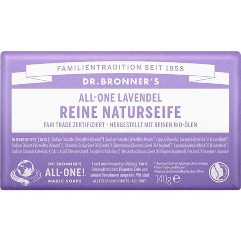 DR.BRONNERS reine NATURSEIFE Lavendel