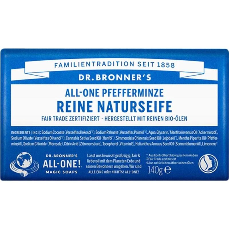 DR.BRONNERS reine NATURSEIFE Pfefferminze
