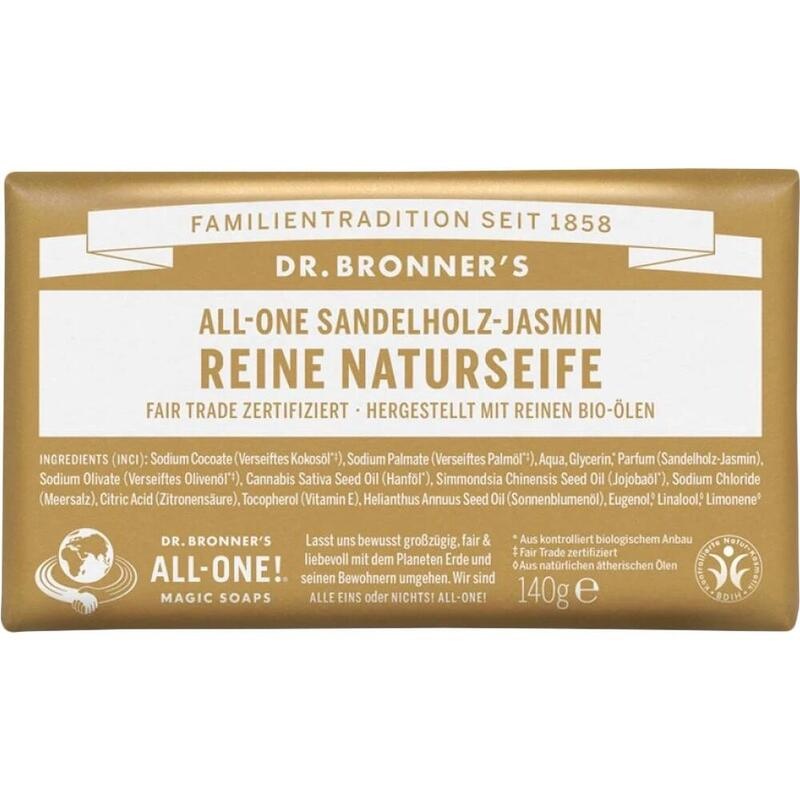DR.BRONNERS reine NATURSEIFE Sandelholz-Jasmin