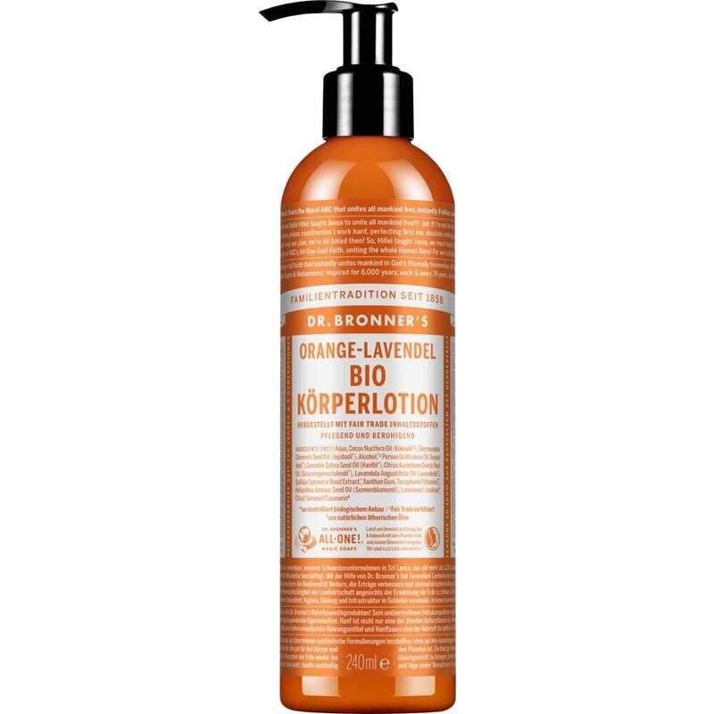 DR.BRONNERS BIO KÖRPERLOTION Orange-Lavendel