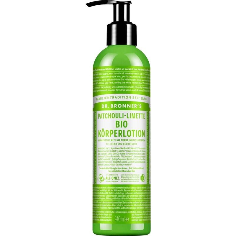 DR.BRONNERS BIO KÖRPERLOTION Patchouli-Limette