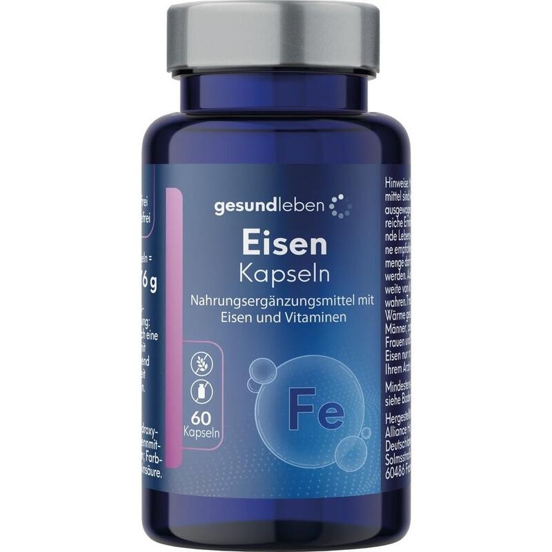 GESUND LEBEN Eisen 15 mg Kapseln