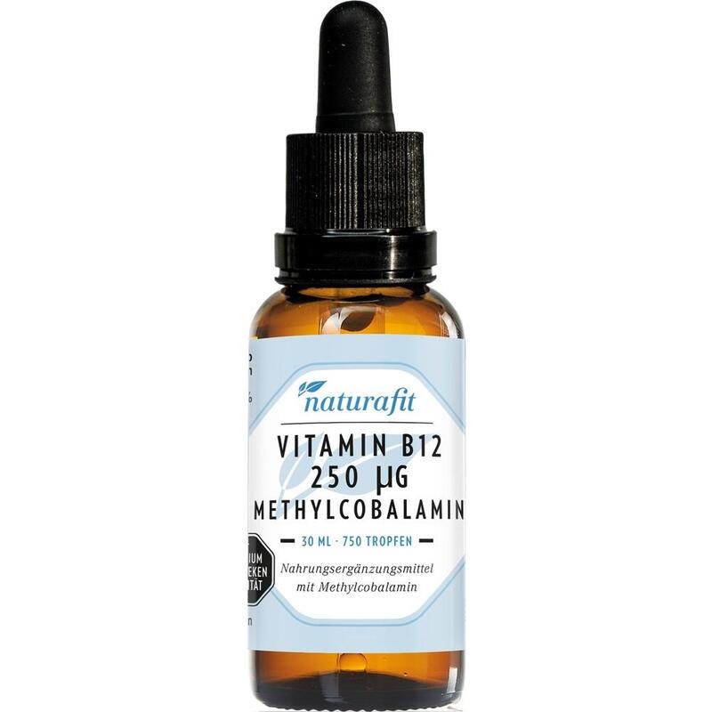 NATURAFIT Vitamin B12 250 μg Methylcobalamin Tro.