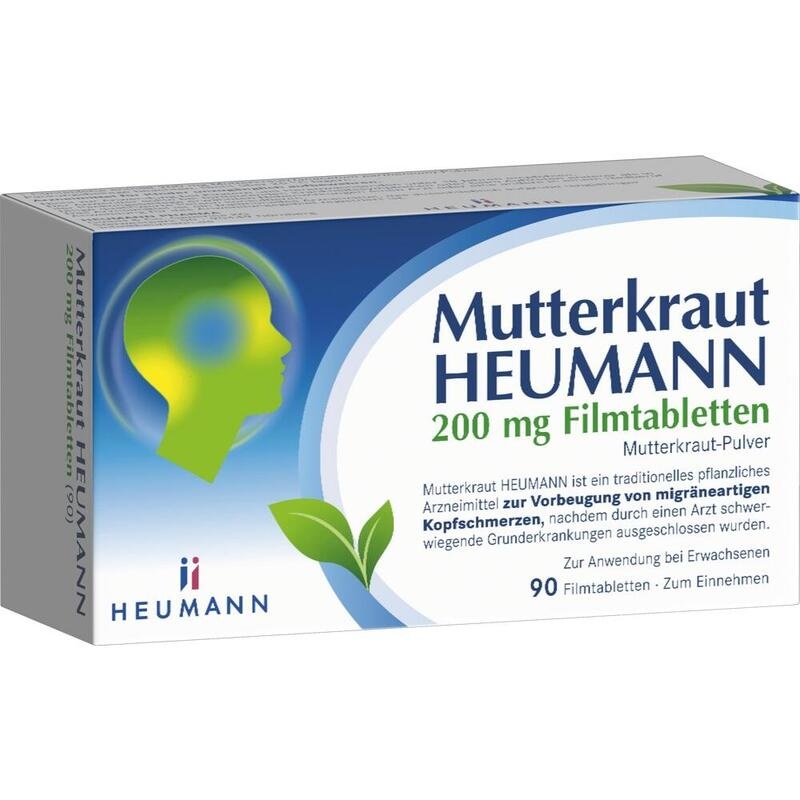 Mutterkraut Heumann 200 mg – Pflanzlich zur Migräne-Vorbeugung