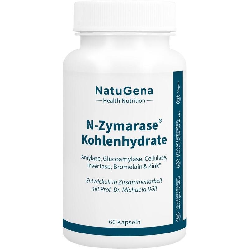 N-ZYMARASE Kohlenhydrate Bromelain+Zink+Chrom Kps.