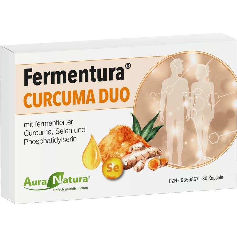 AURANATURA Fermentura Curcuma Duo Kapseln