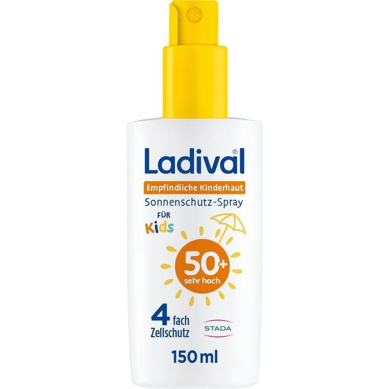 Ladival empfindliche Kinderhaut Spray LSF 50+ – Sehr hoher Sonnenschutz für Kinder