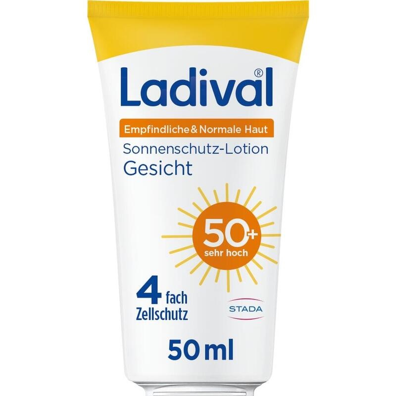 Ladival empfindliche Haut Lotion Gesicht LSF 50+ – Für sensible Gesichtshaut