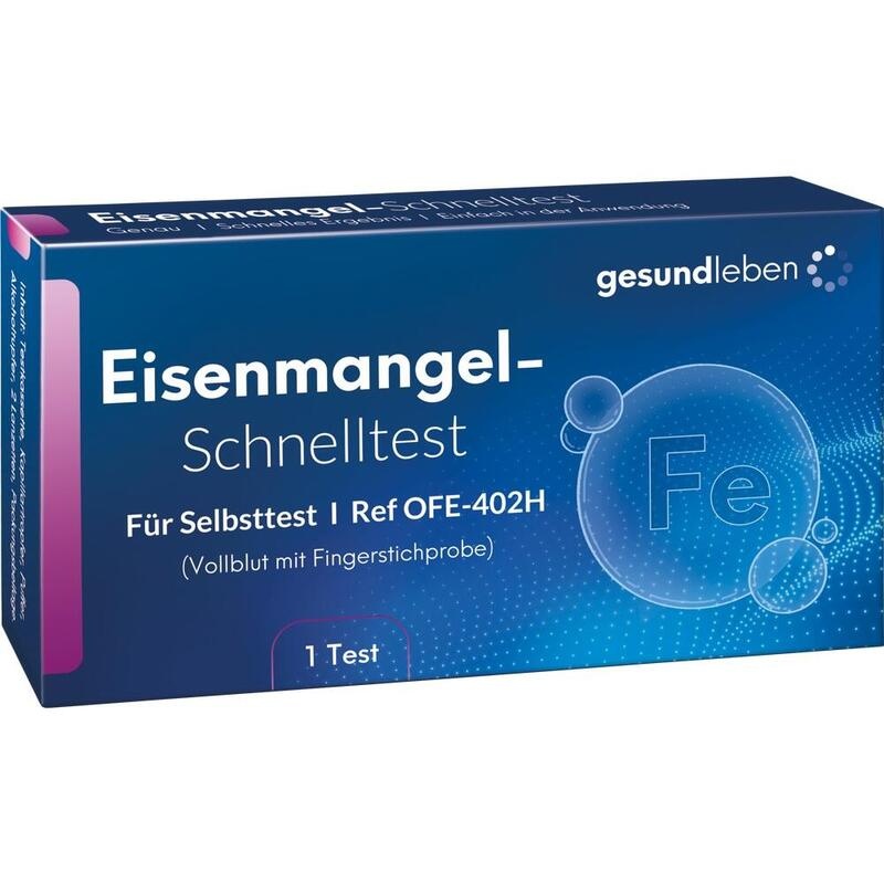 GESUND LEBEN Eisenmangel-Schnelltest Blut