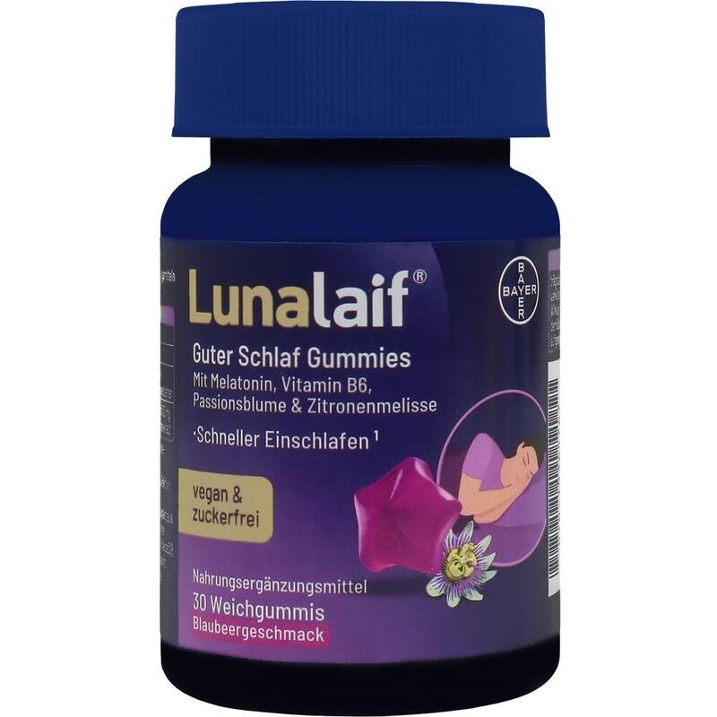 LUNALAIF Guter Schlaf Gummies