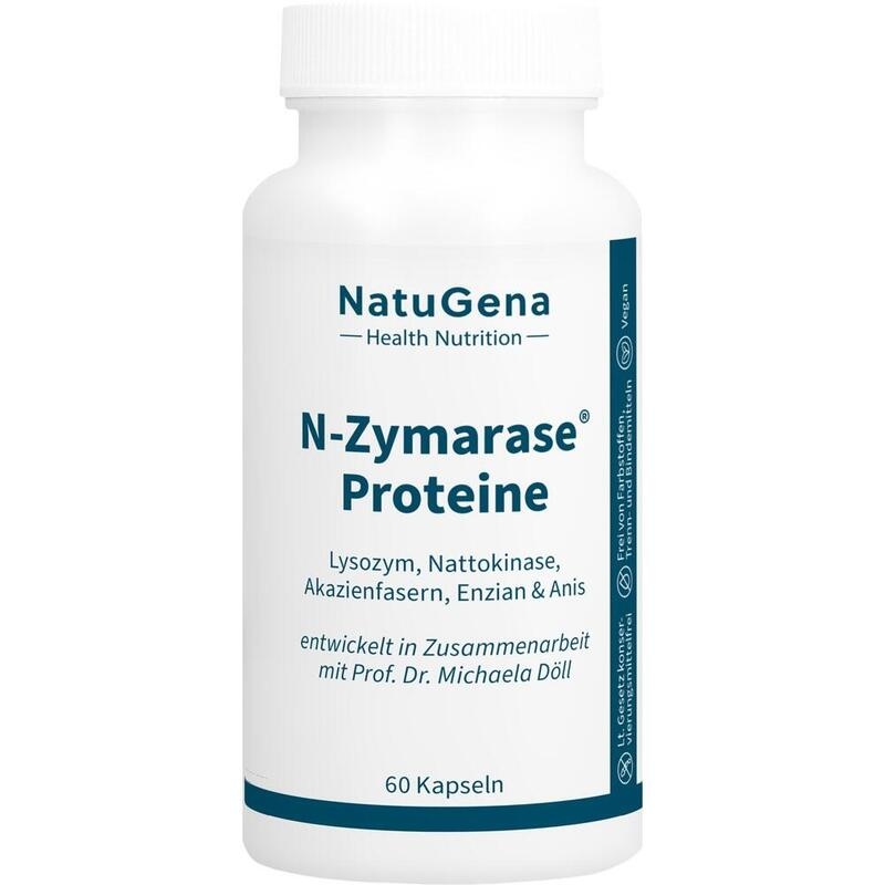 N-ZYMARASE Proteine Nattokinase+Calcium+Zink Kaps.