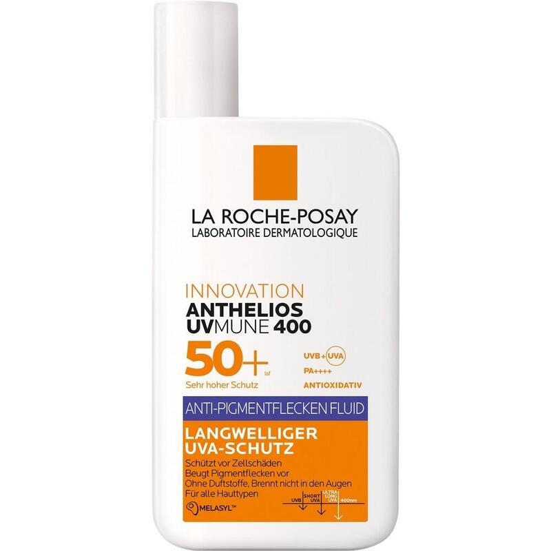 La Roche-Posay Anthelios Anti-Pigment Fluid LSF 50+ mit Melasyl (gegen Pigmentflecken)