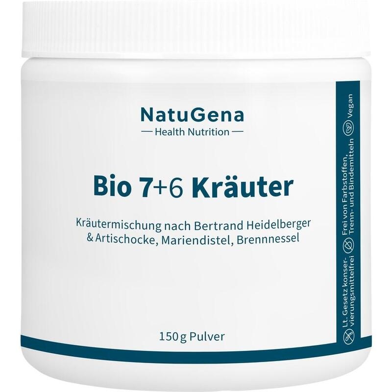 BIO 7+6 Kräuter Artischocke+Mariendistel veg.Pulv.