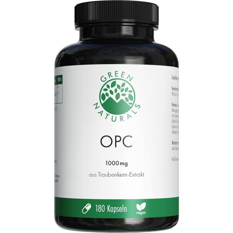 GREEN NATURALS OPC 1000mg aus Traubenkern-Extr.Kps