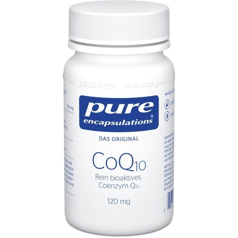 PURE ENCAPSULATIONS CoQ10 120 mg Kapseln
