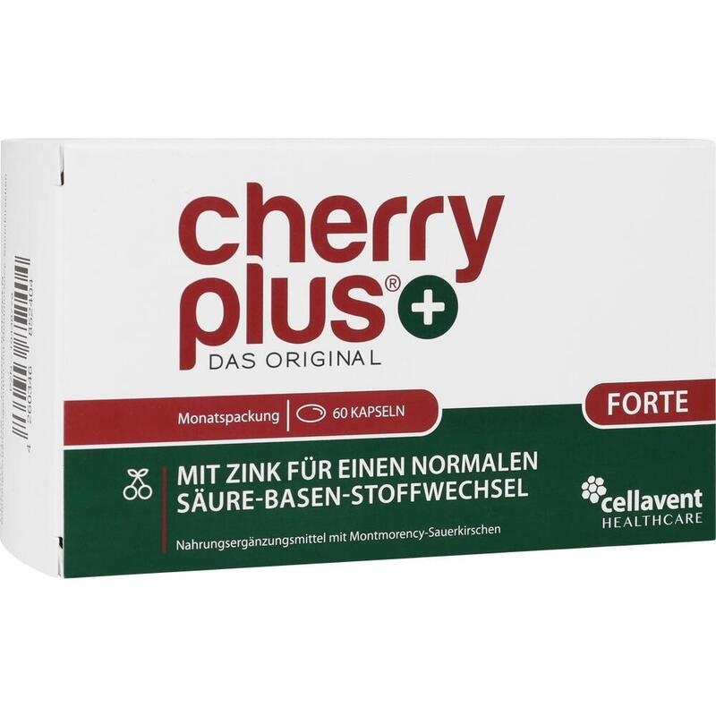 CHERRY PLUS Forte 43mg Polyphenole 6mg Zink Weichk