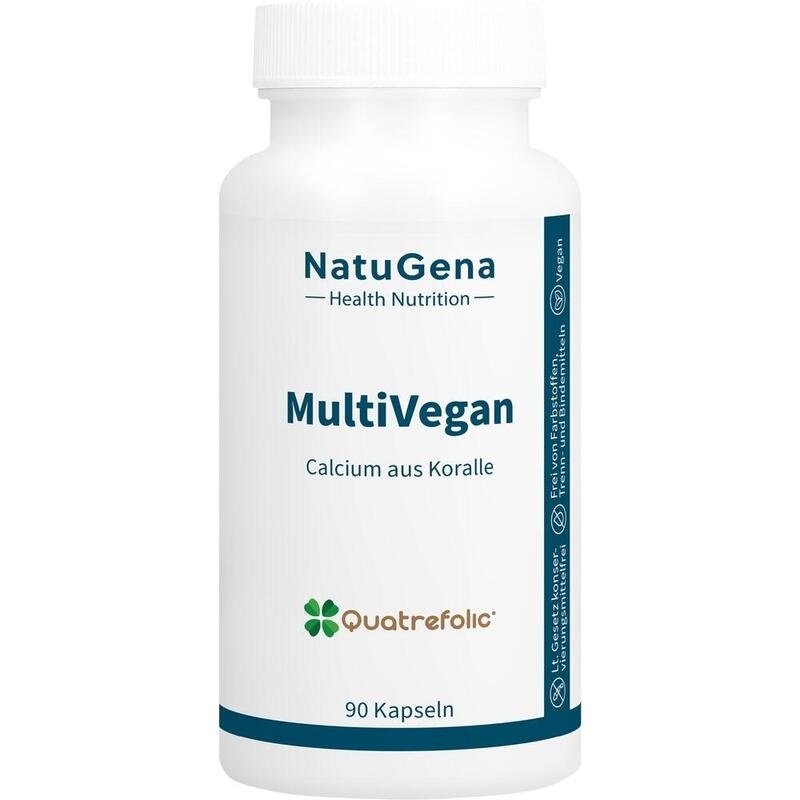 MULTIVEGAN Calcium+Eisen+Vitamin B12 Kapseln