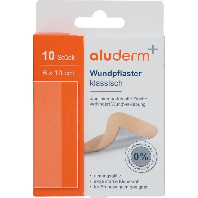 ALUDERM Wundpflaster klassisch 6x10 cm