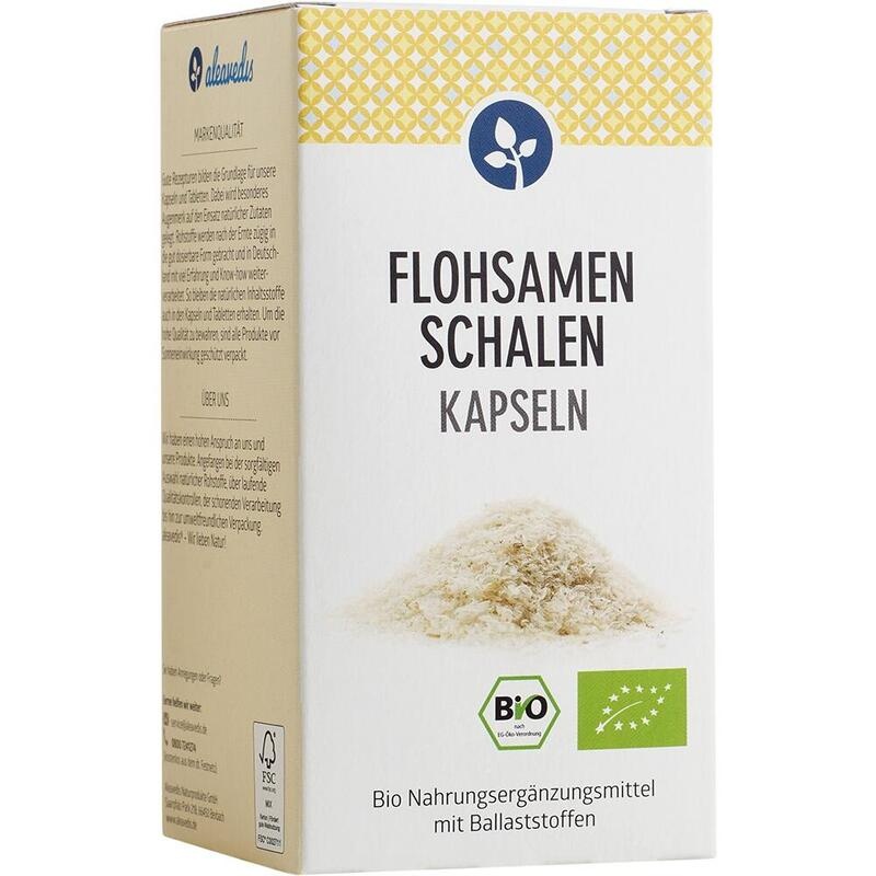 FLOHSAMENSCHALEN 500 mg Bio Kapseln