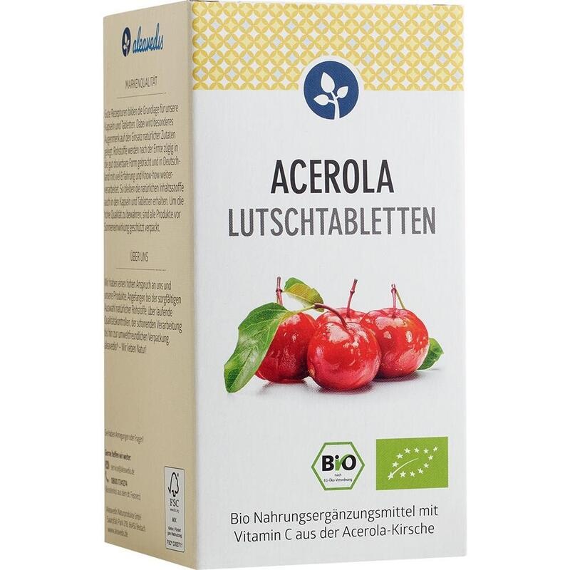 ACEROLA 17% Vitamin C Bio Lutschtabletten