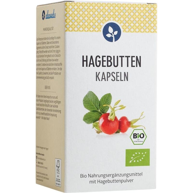 HAGEBUTTEN 400 mg Bio Kapseln vegan