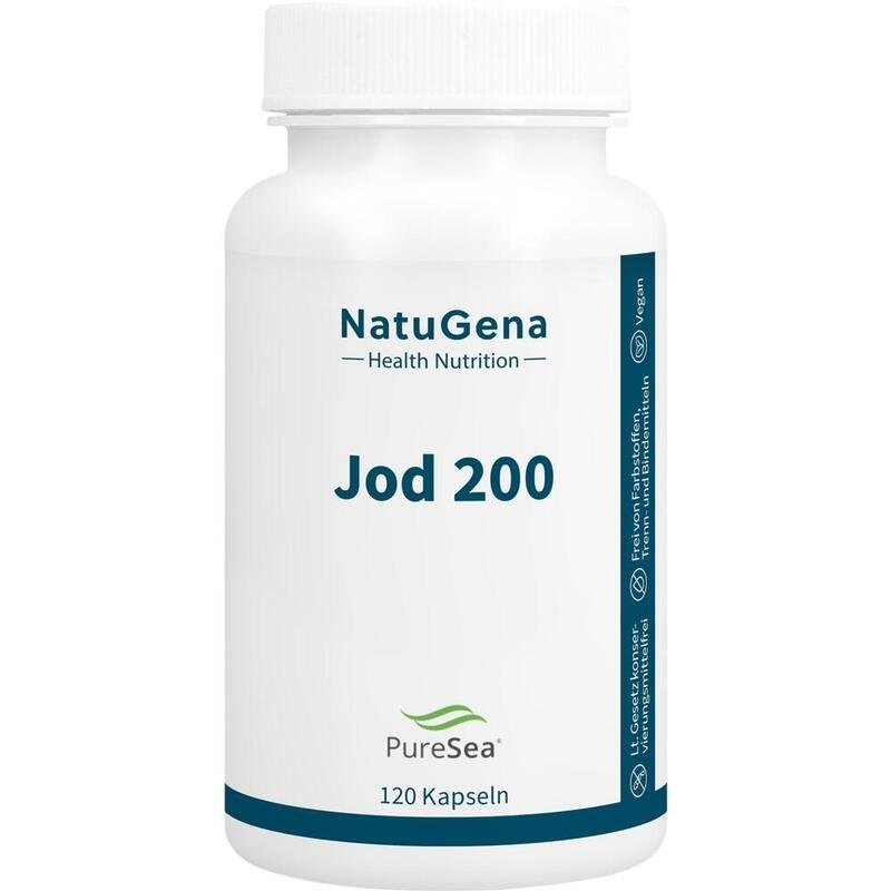 JOD 200 aus Bio Alge Knotentang Kapseln