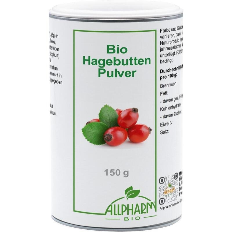 BIO HAGEBUTTEN PULVER Allpharm