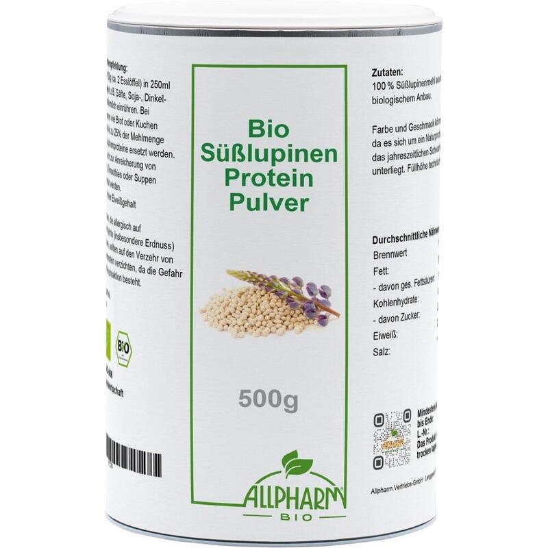 BIO SÜSSLUPINEN Protein Pulver Allpharm