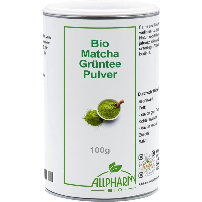 BIO MATCHA Grünteepulver Allpharm
