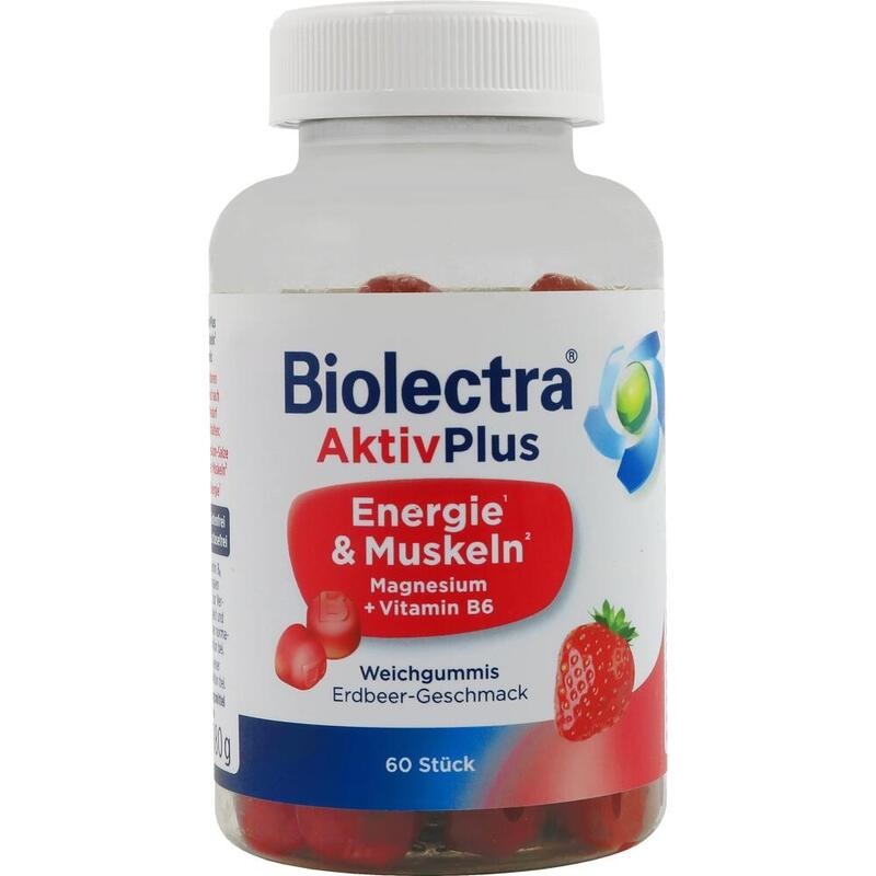 BIOLECTRA AktivPlus Energie & Muskeln Gummis Erdb.