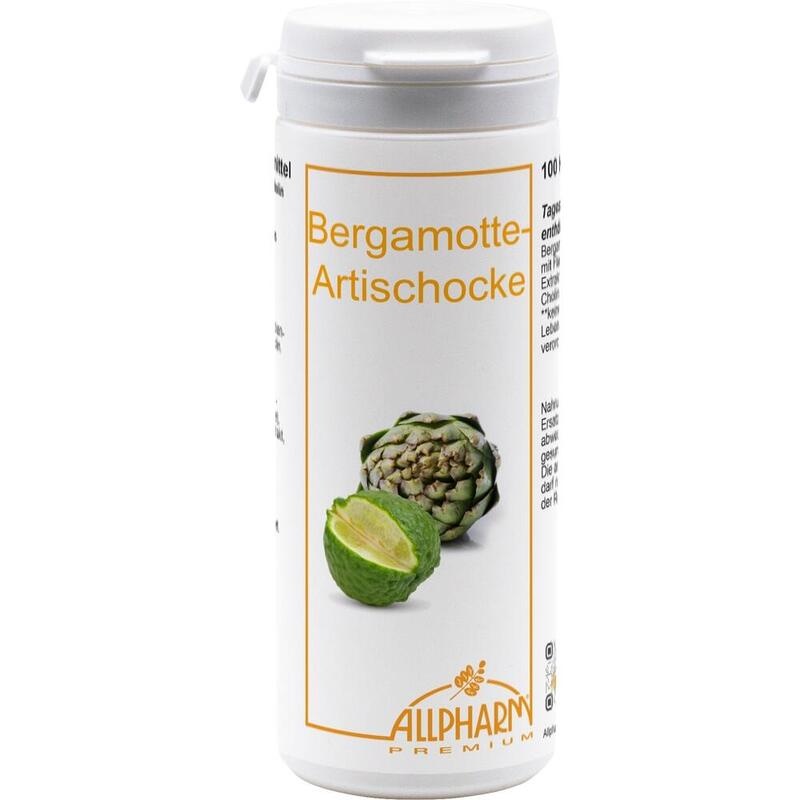 BERGAMOTTE-ARTISCHOCKE Allpharm Premium Kapseln