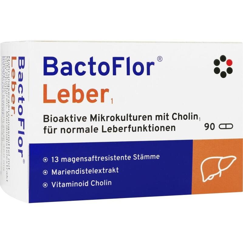 BACTOFLOR Leber Hartkapseln