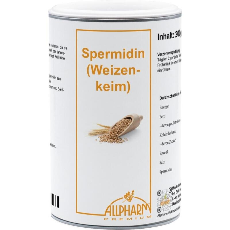 SPERMIDIN Weizenkeim Allpharm Premium Plv.z.Einn.