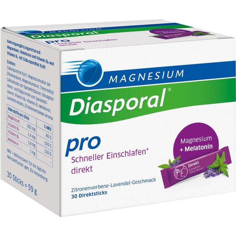 MAGNESIUM DIASPORAL pro Schneller Einschlafen dir.