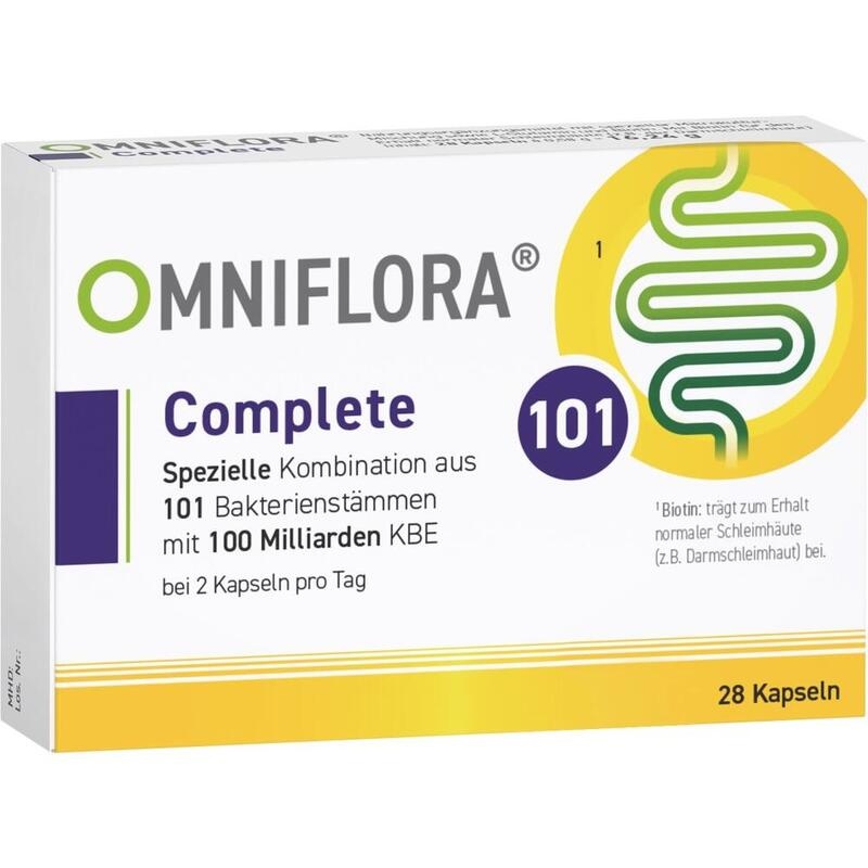 OMNIFLORA Complete 101 Bakterienstämme 100 Mrd.KBE