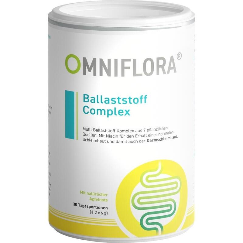 OMNIFLORA Ballaststoff Complex+Niacin glut.fr.Plv.