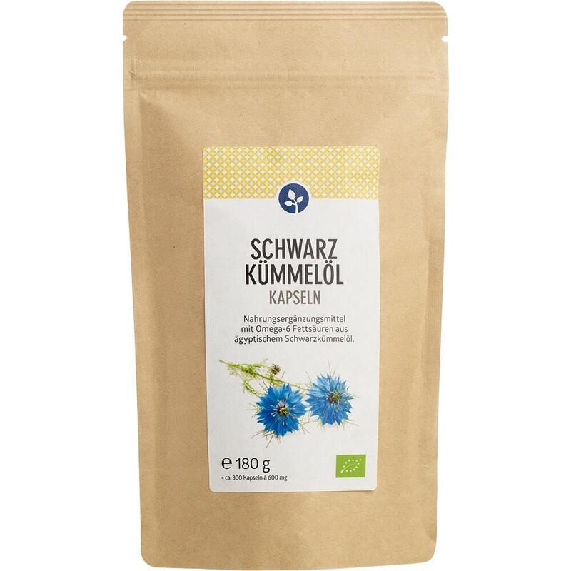 SCHWARZKÜMMELÖL 500 mg Kapseln Bio vegan ägypt.