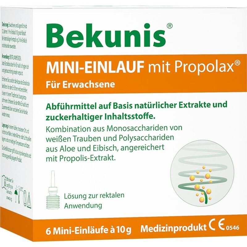 BEKUNIS Mini-Einlauf mit Propolax Klistiere