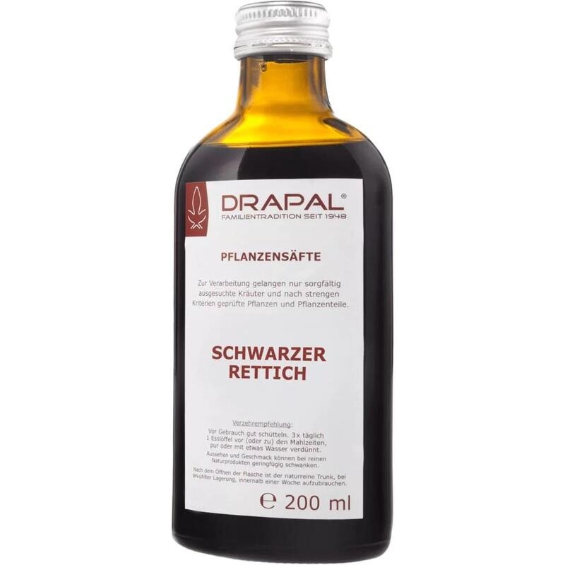 SCHWARZER RETTICH Pflanzensaft