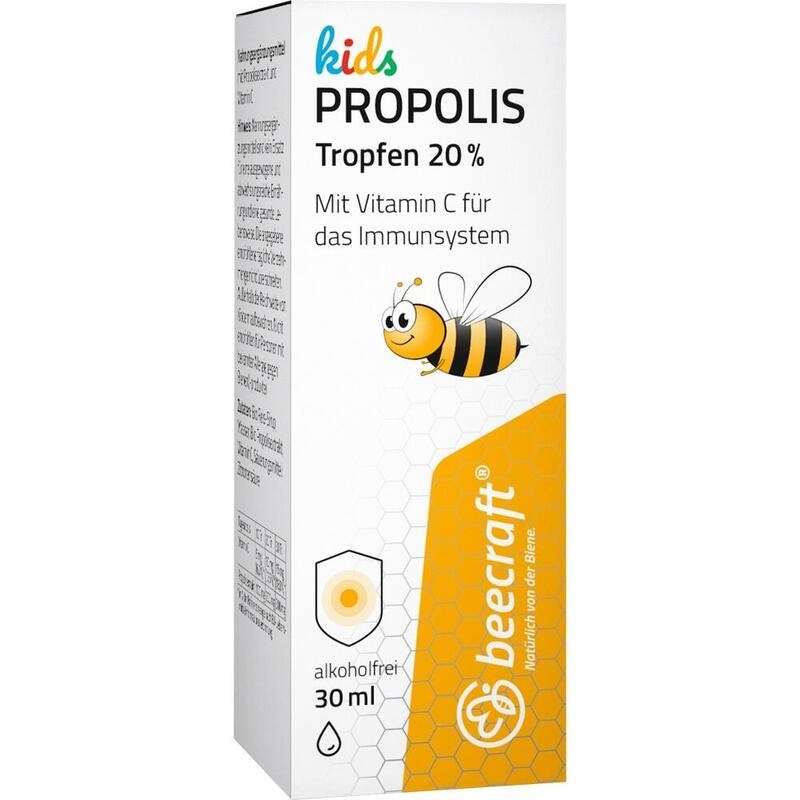 BEECRAFT KIDS Propolis Bio Tropfen 20% plus Vit.C